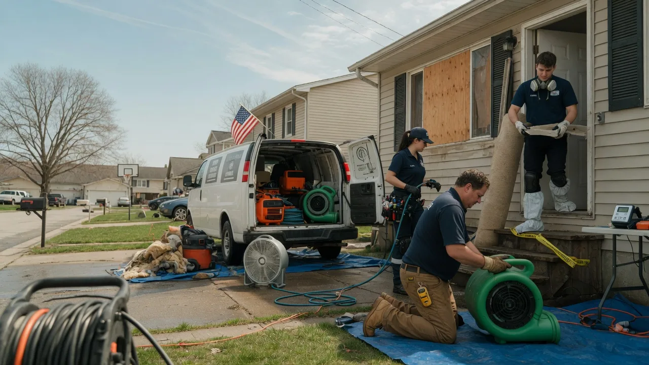 Water Damage Restoration in Sorento, IL near me